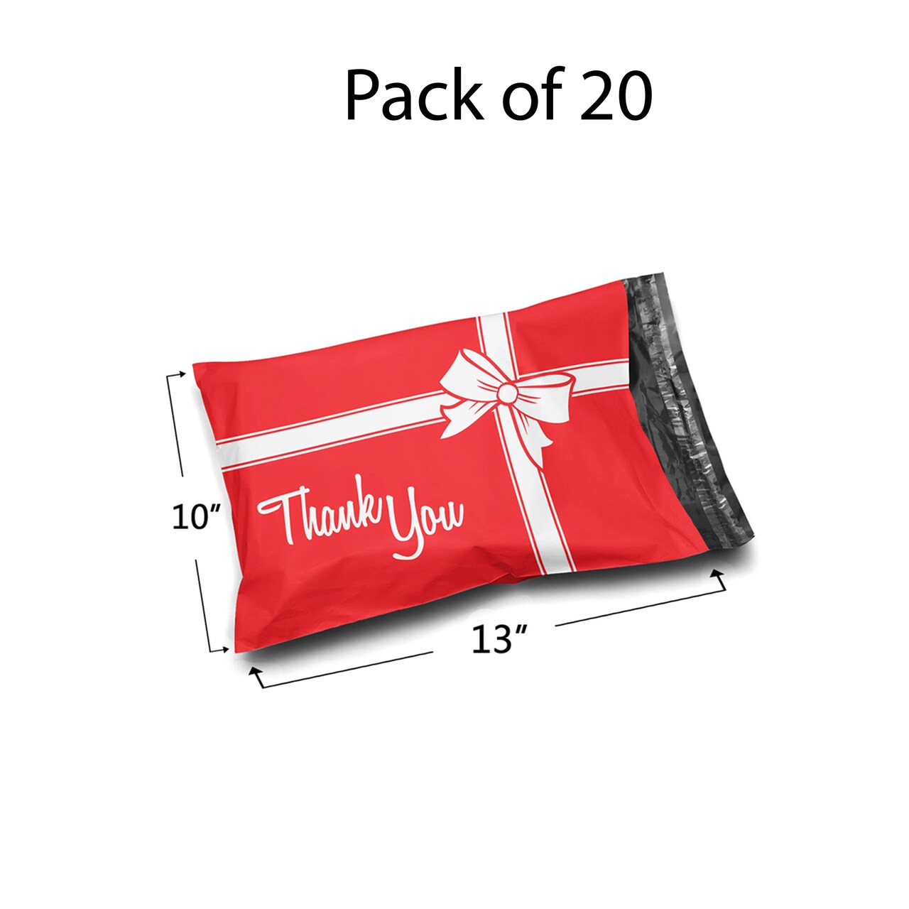 Design Poly Mailer Envelopes - 10 x 13 Glossy (Multi Pack & Design)